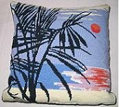 RSN Canvas Cushion Kits - Sinhalese Sunset - REDUCED